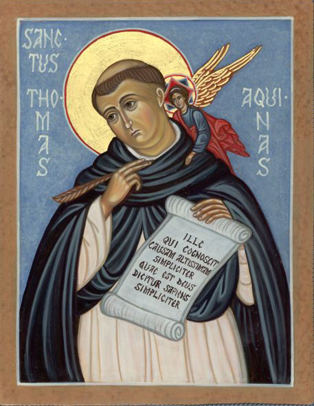  Saint Thomas d'Aquin dans images sacrée tommaso